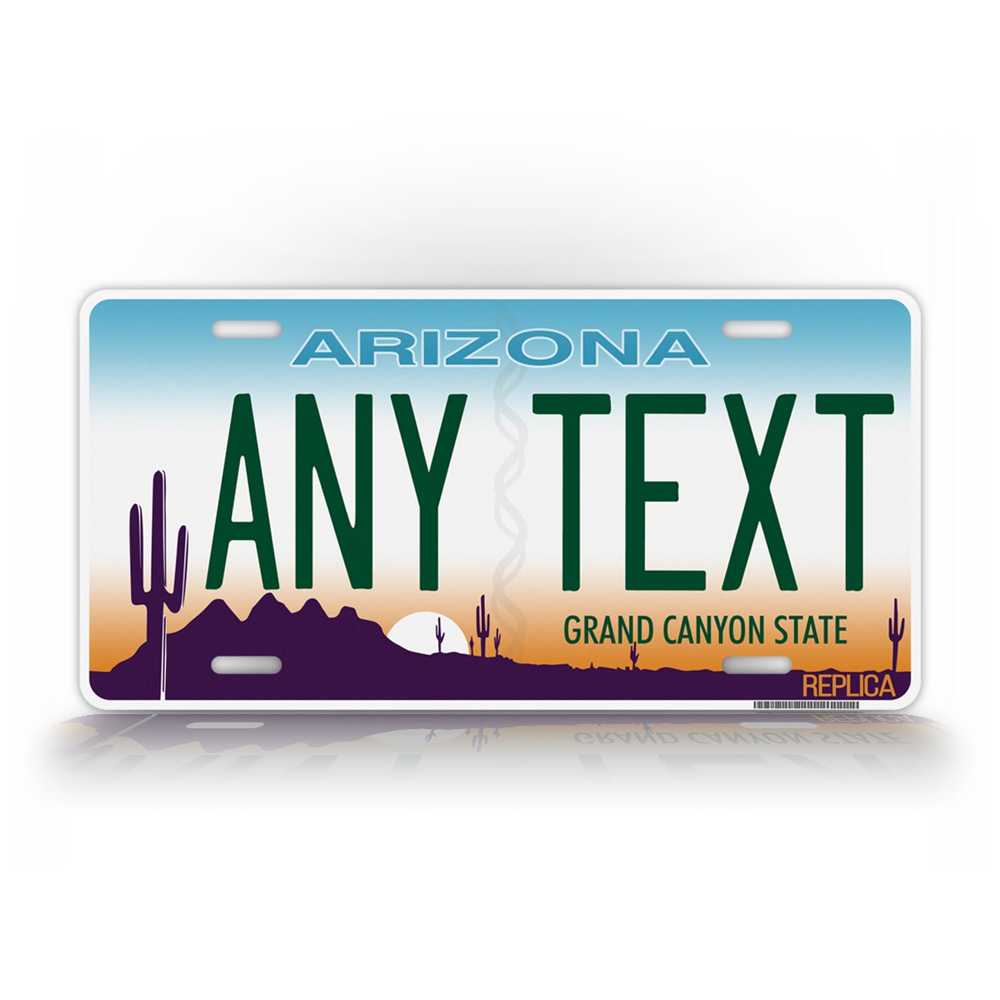 Personalized Arizona Novelty License Plate, Replica AZ Custom Auto Tag