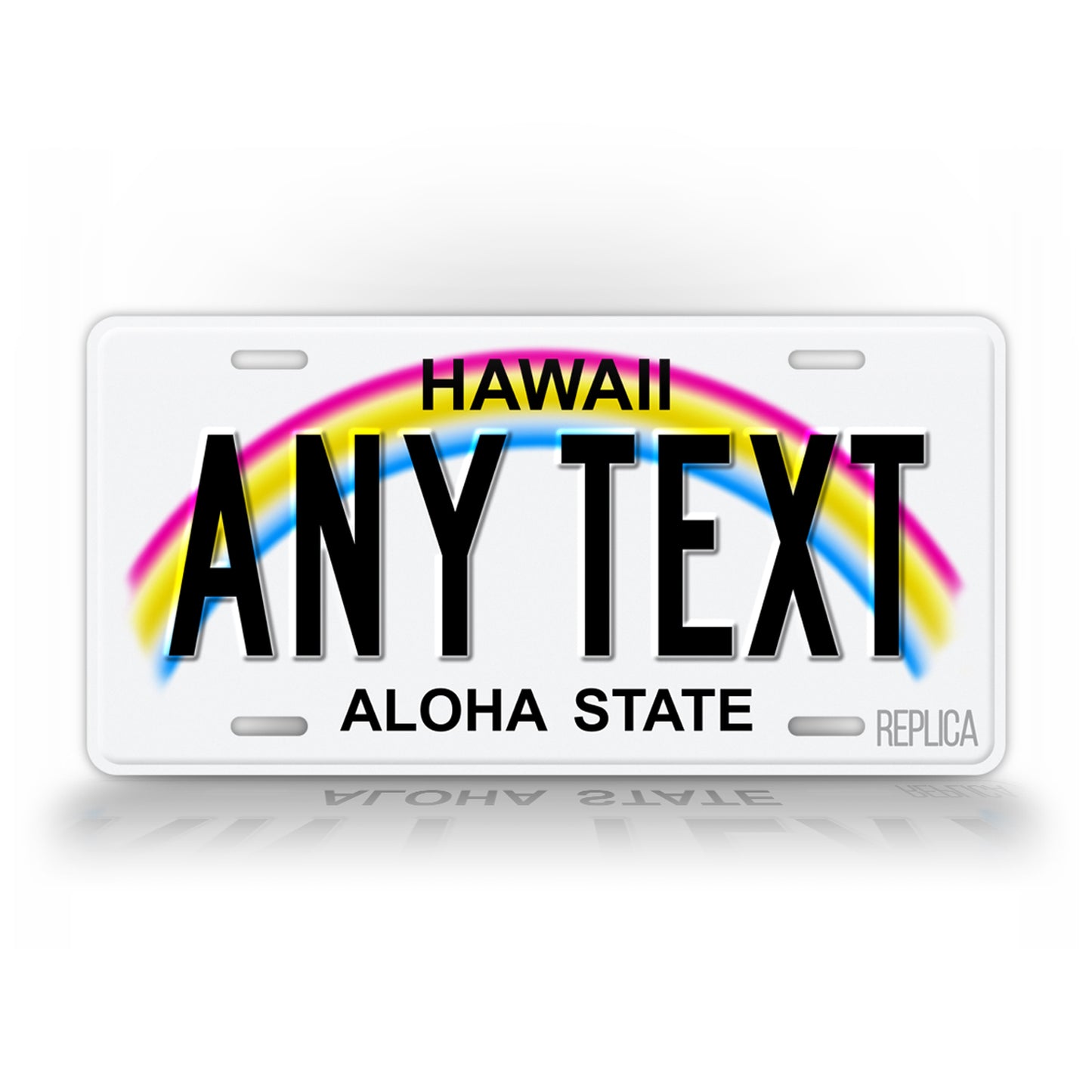 Personalized Hawaii Novelty License Plate, Replica HI Custom Auto Tag