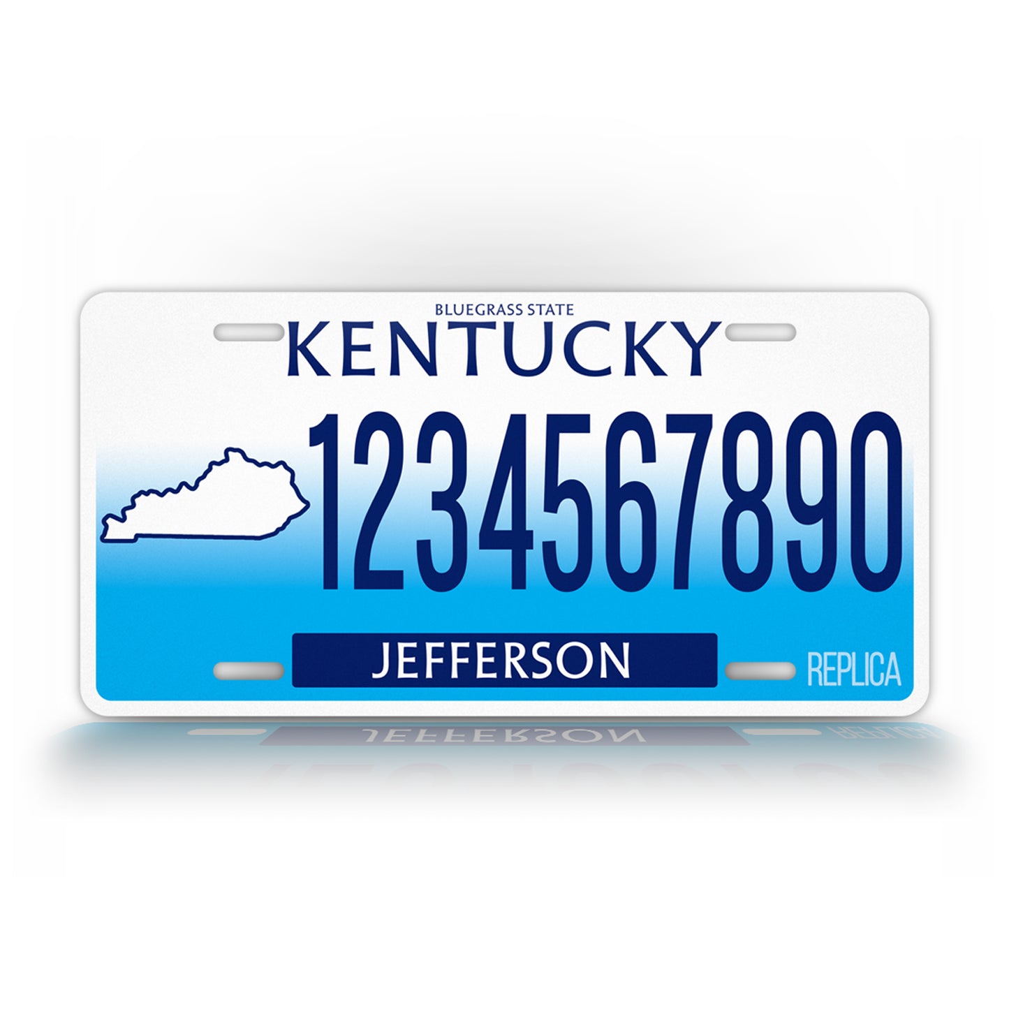 Personalized Kentucky Novelty License Plate, Replica KY Custom Auto Tag