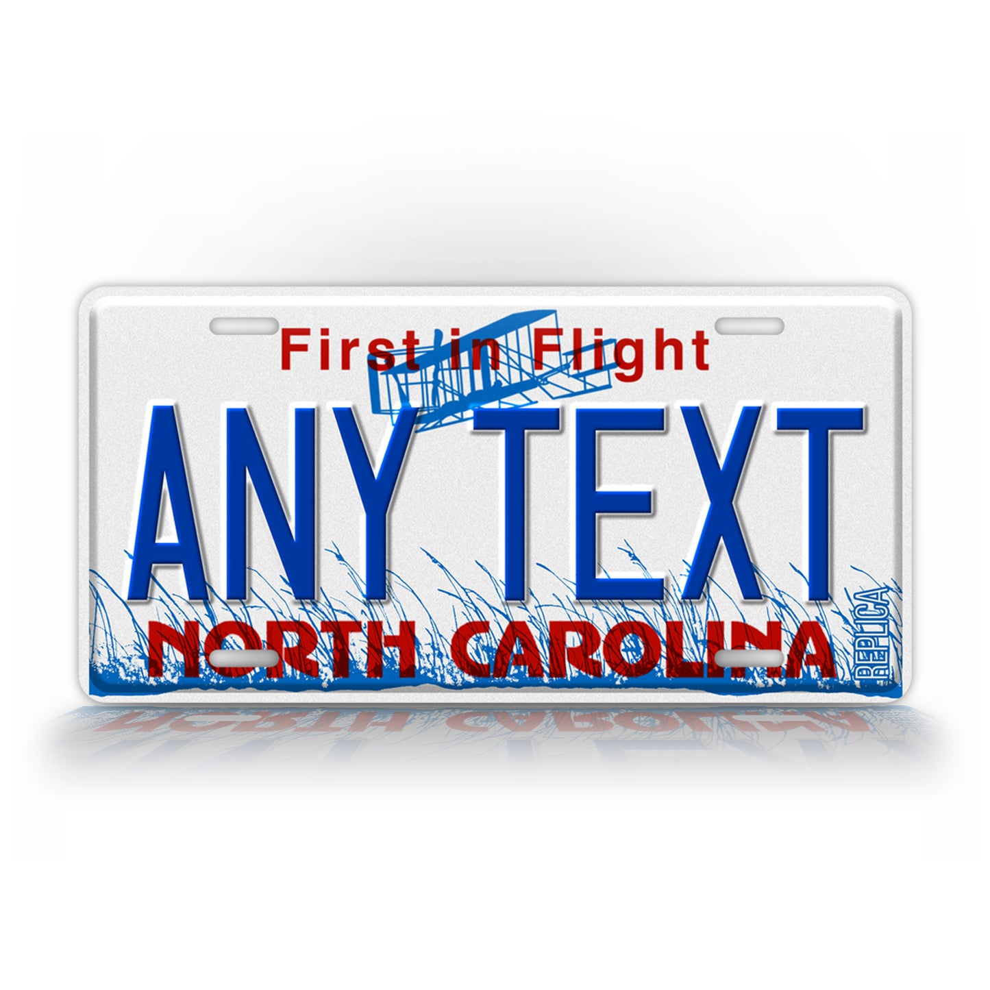 Personalized North Carolina Novelty License Plate, Replica NC Custom Auto Tag