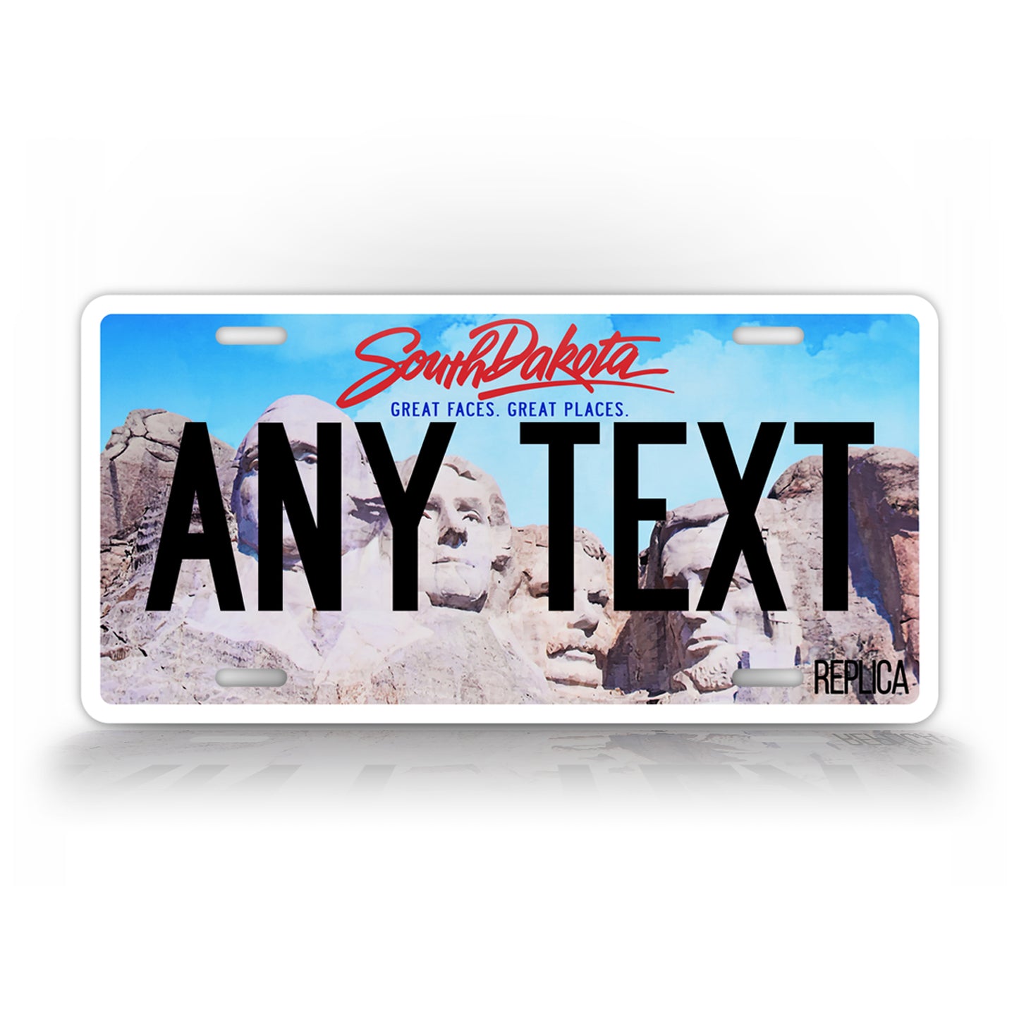 Personalized South Dakota Novelty License Plate, Replica SD Custom Auto Tag