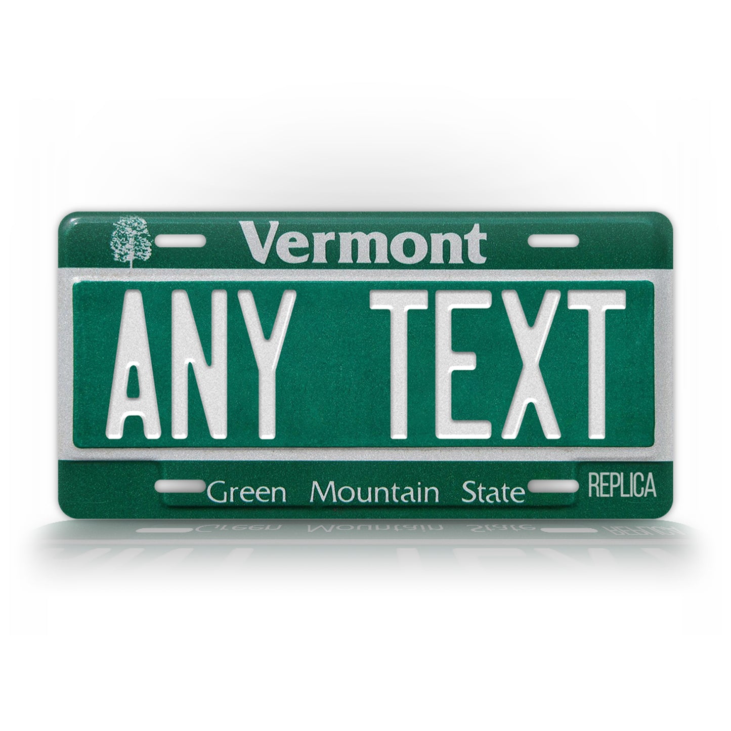 Personalized Vermont Novelty License Plate, Replica VT Custom Auto Tag