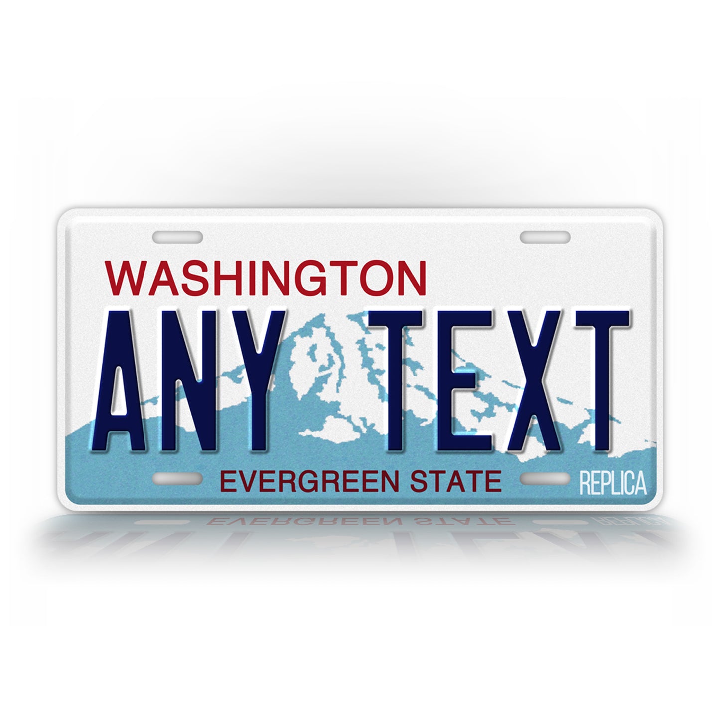 Personalized Washington Novelty License Plate, Replica WA Custom Auto Tag