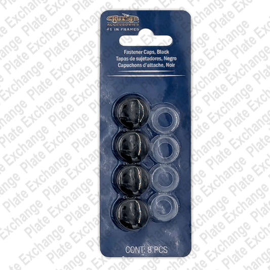 Black Fastener Caps