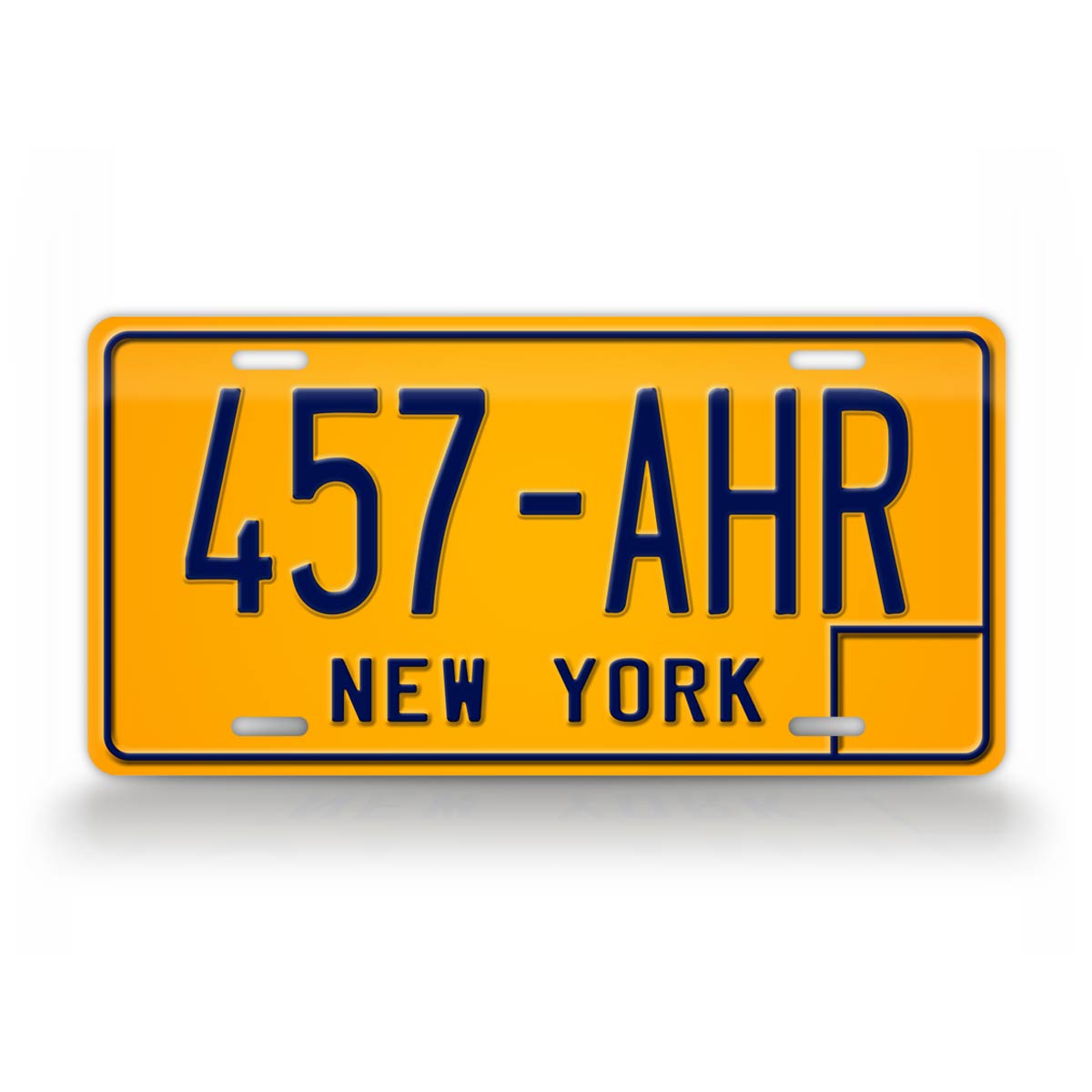 New York Vintage Novelty License Plate