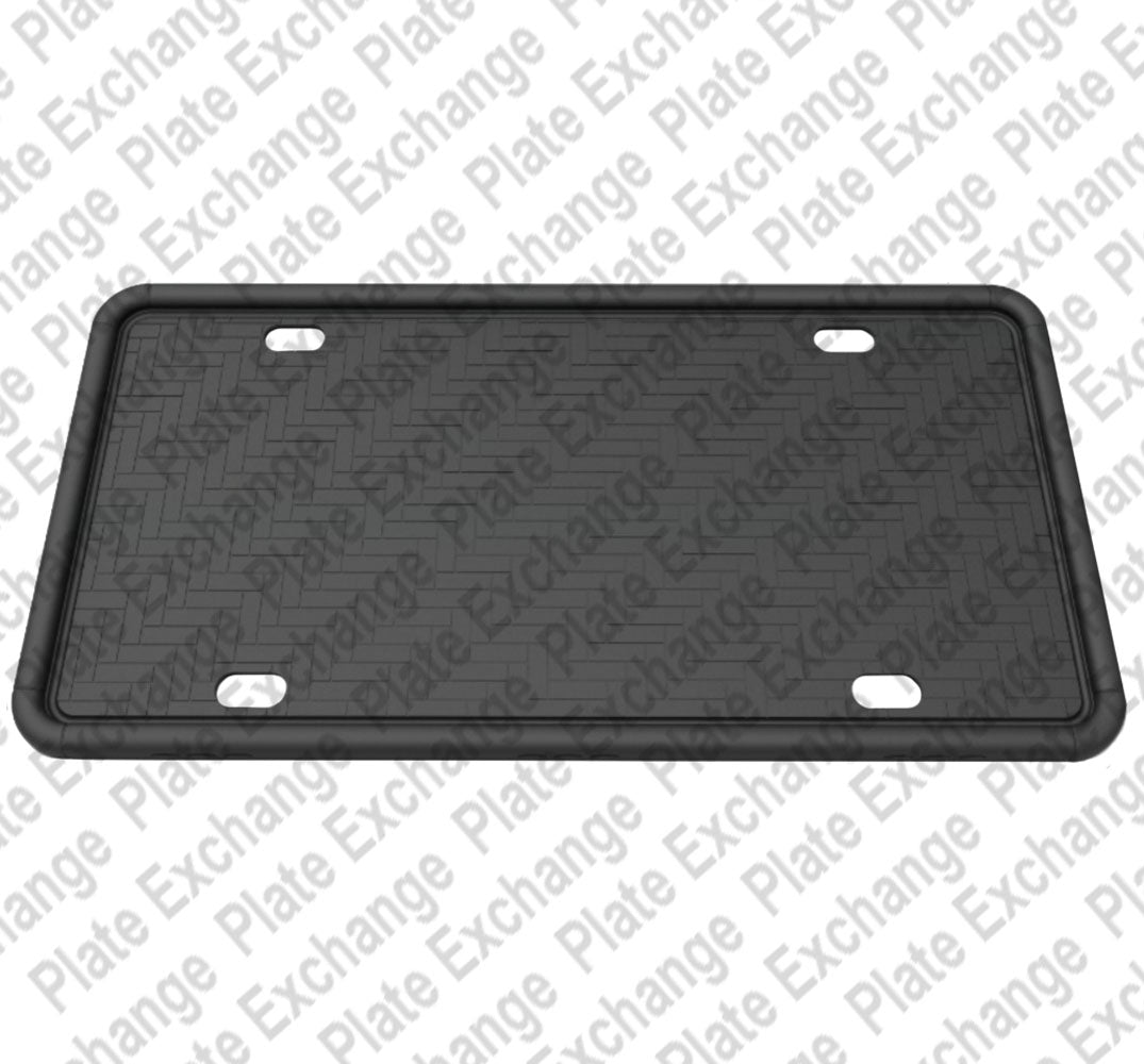 Anti-Rattle Silicone License Plate Frame Edge Protector