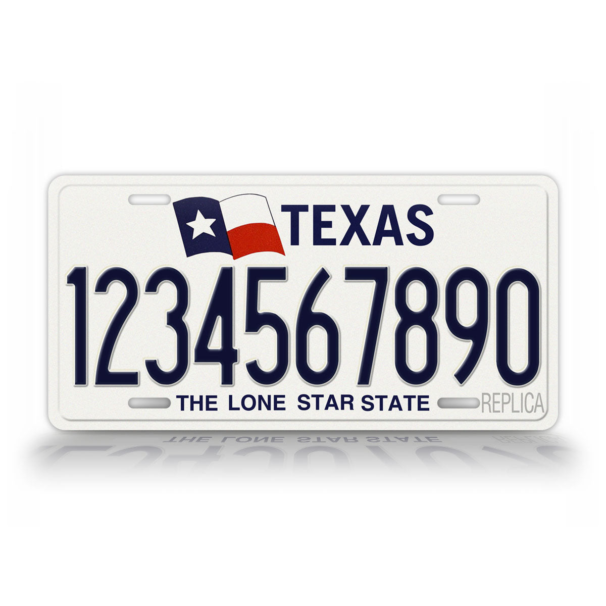 Texas 1990-1995 Novelty License Plate