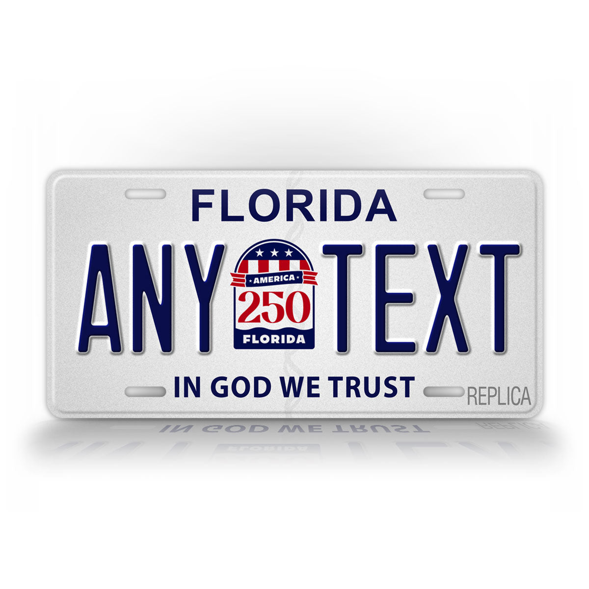 Florida "America 250" Novelty License Plate