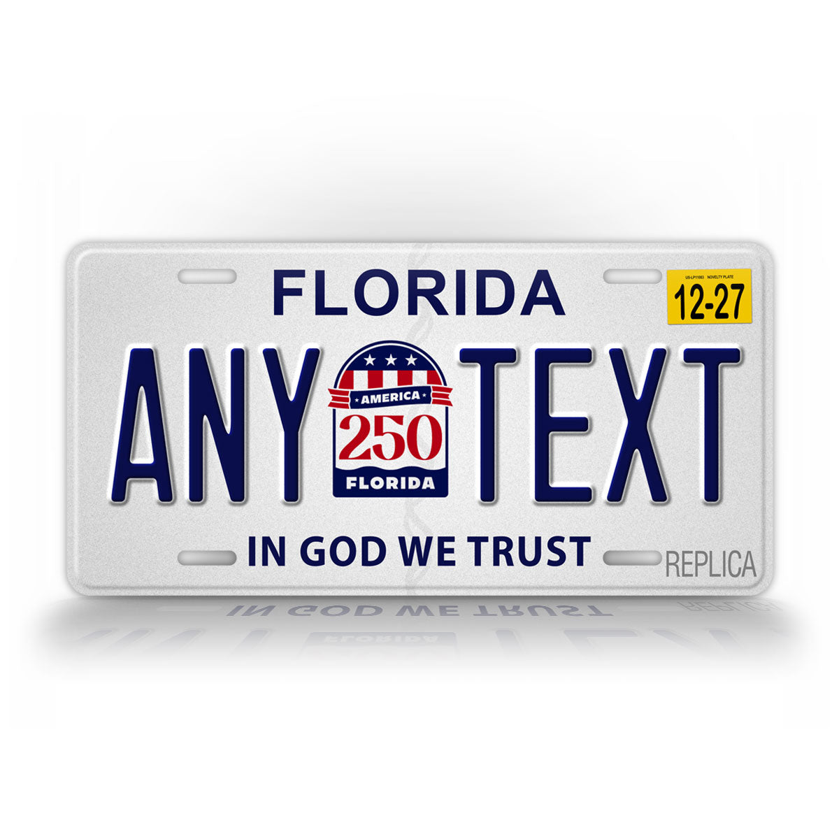 Florida "America 250" Novelty License Plate