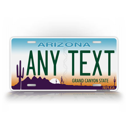 Personalized Arizona Novelty License Plate, Replica AZ Custom Auto Tag