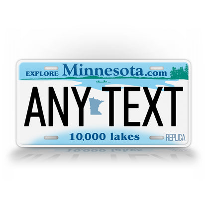 Personalized Minnesota Novelty License Plate, Replica MN Custom Auto Tag