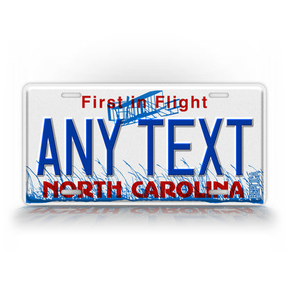 Personalized North Carolina Novelty License Plate, Replica NC Custom Auto Tag