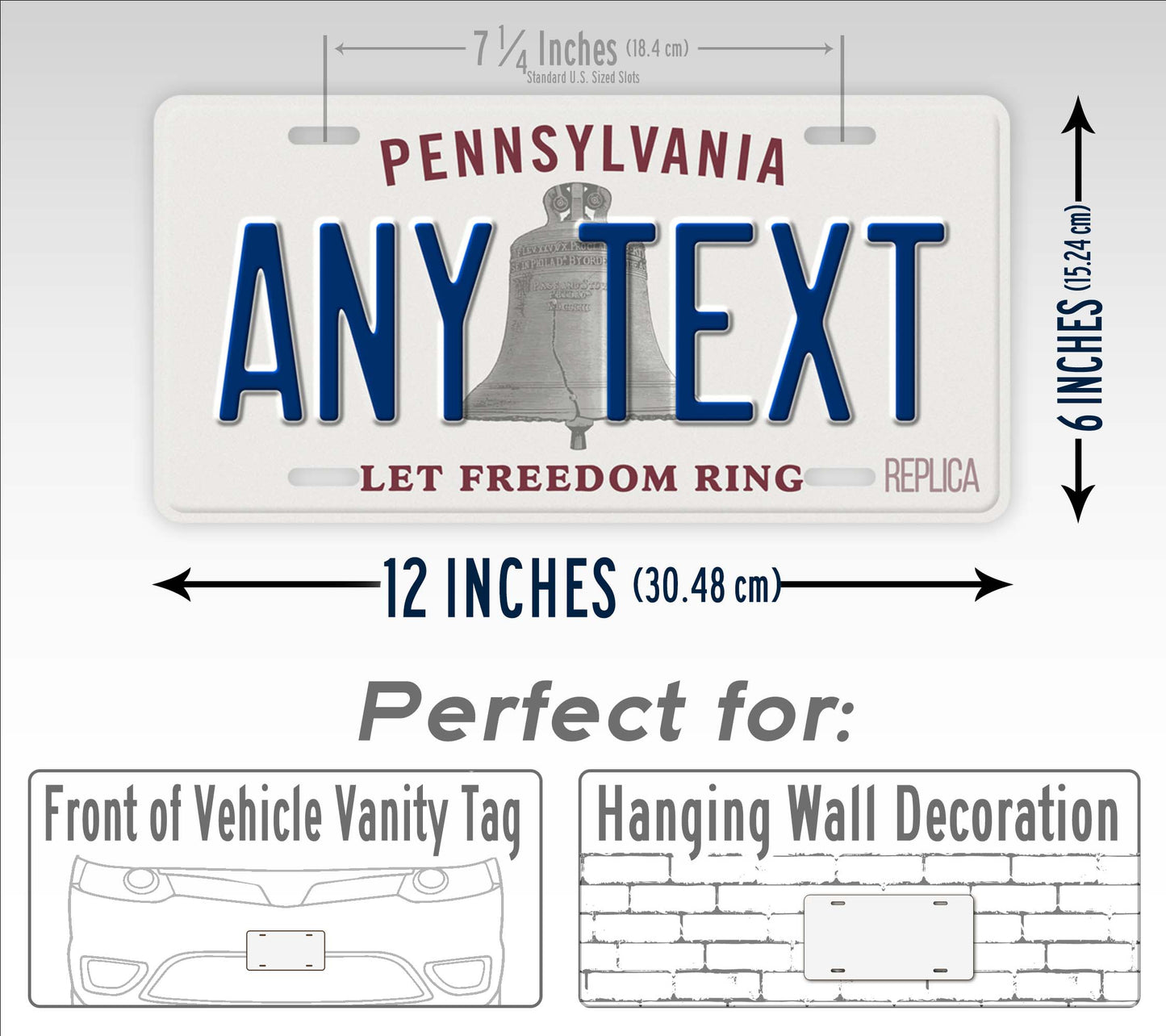 Pennsylvania Novelty License Plate
