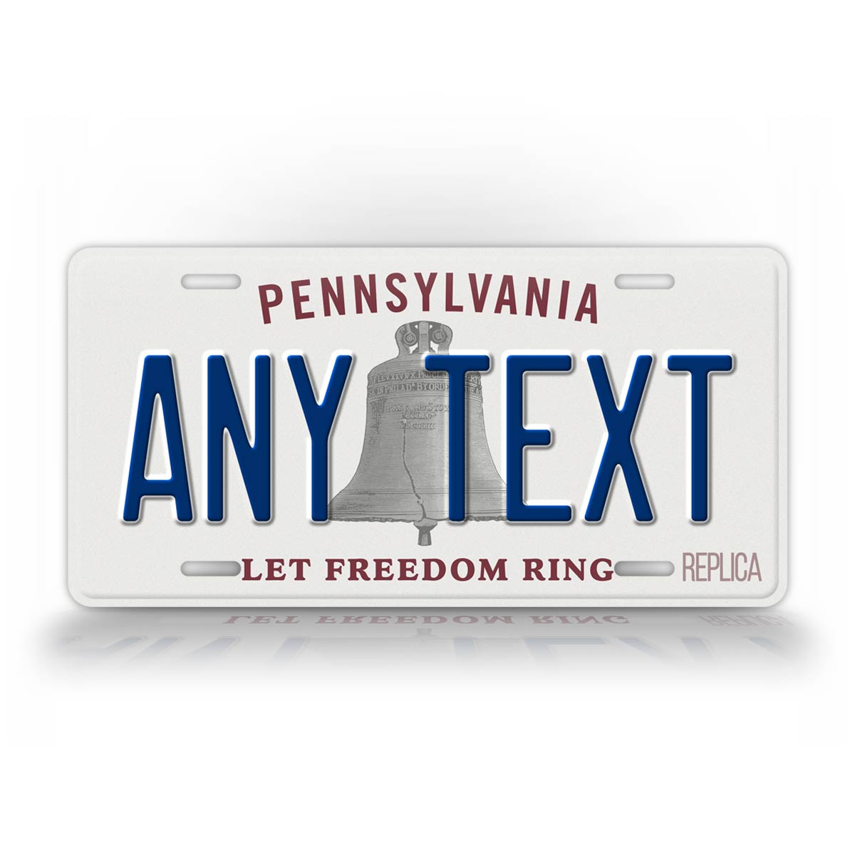 Pennsylvania Novelty License Plate
