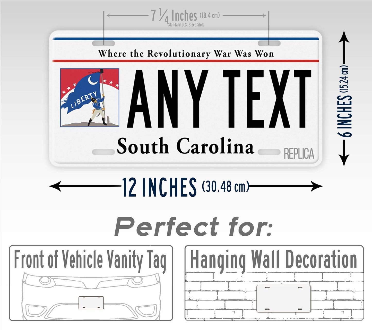 South Carolina Novelty License Plate