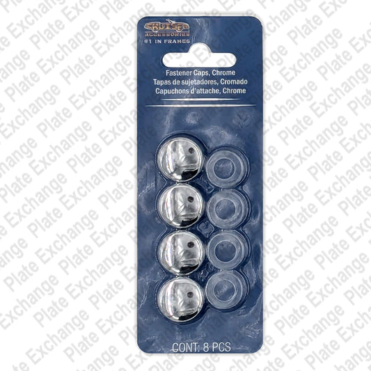 Chrome Fastener Caps