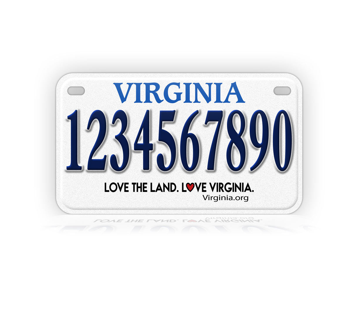 Virginia Motorcycle Novelty Plate