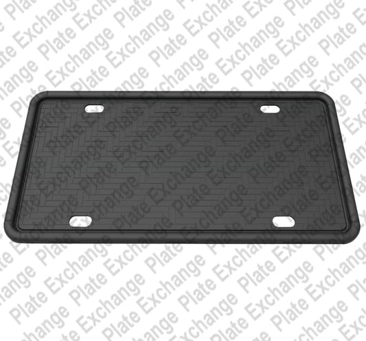 Anti-Rattle Silicone License Plate Frame Edge Protector