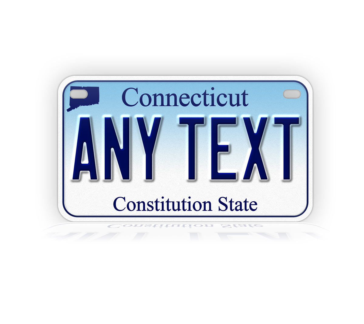 Connecticut Motorcycle Novelty Plate