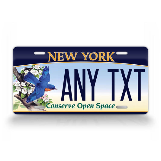 New York "Conserve Open Space" Novelty License Plate