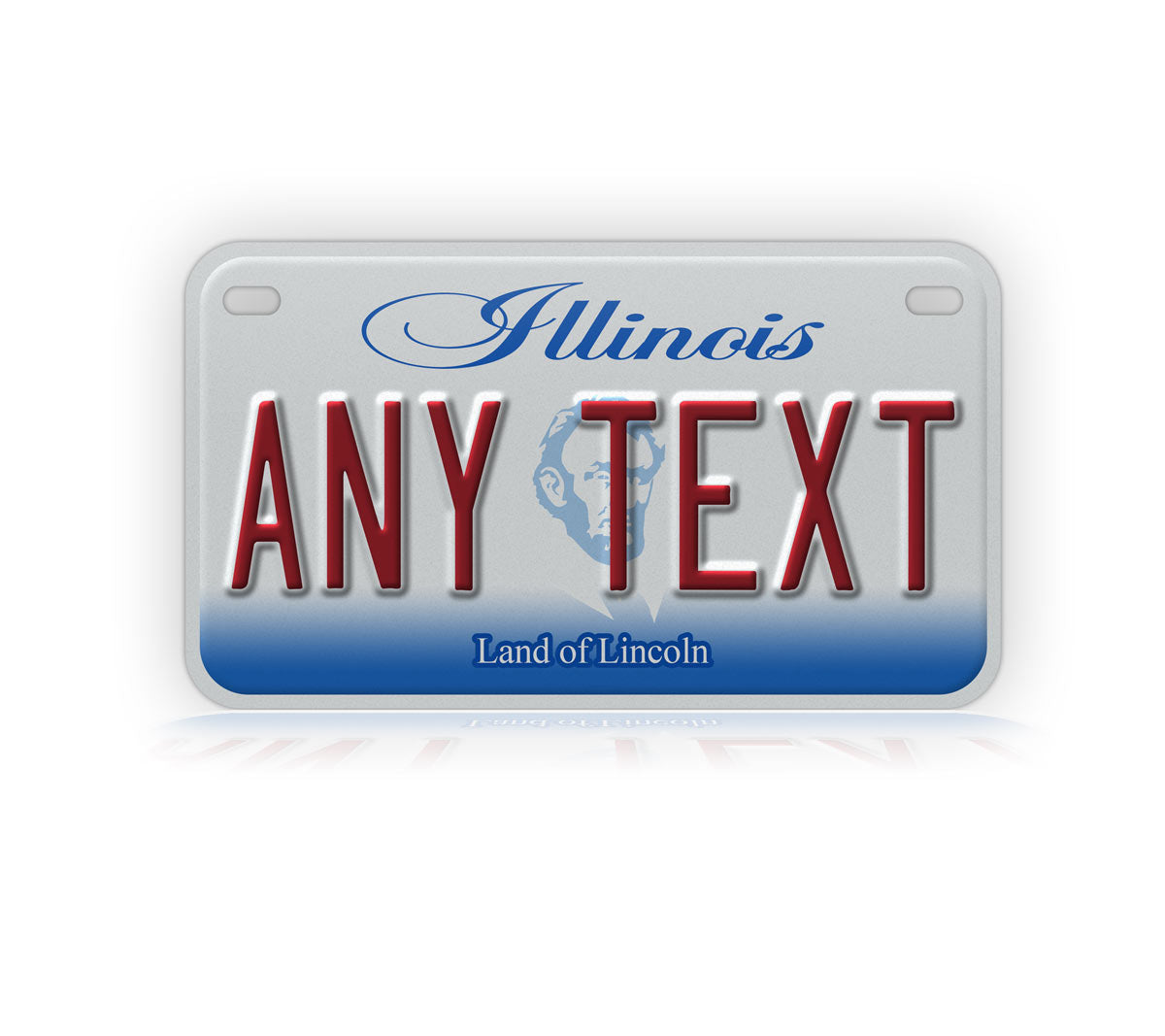 Illinois Motorcycle Novelty Plate