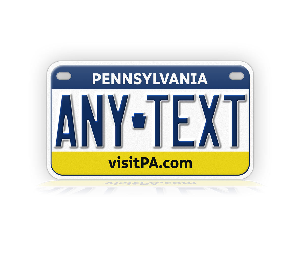 Pennsylvania Motorcycle Novelty Plate