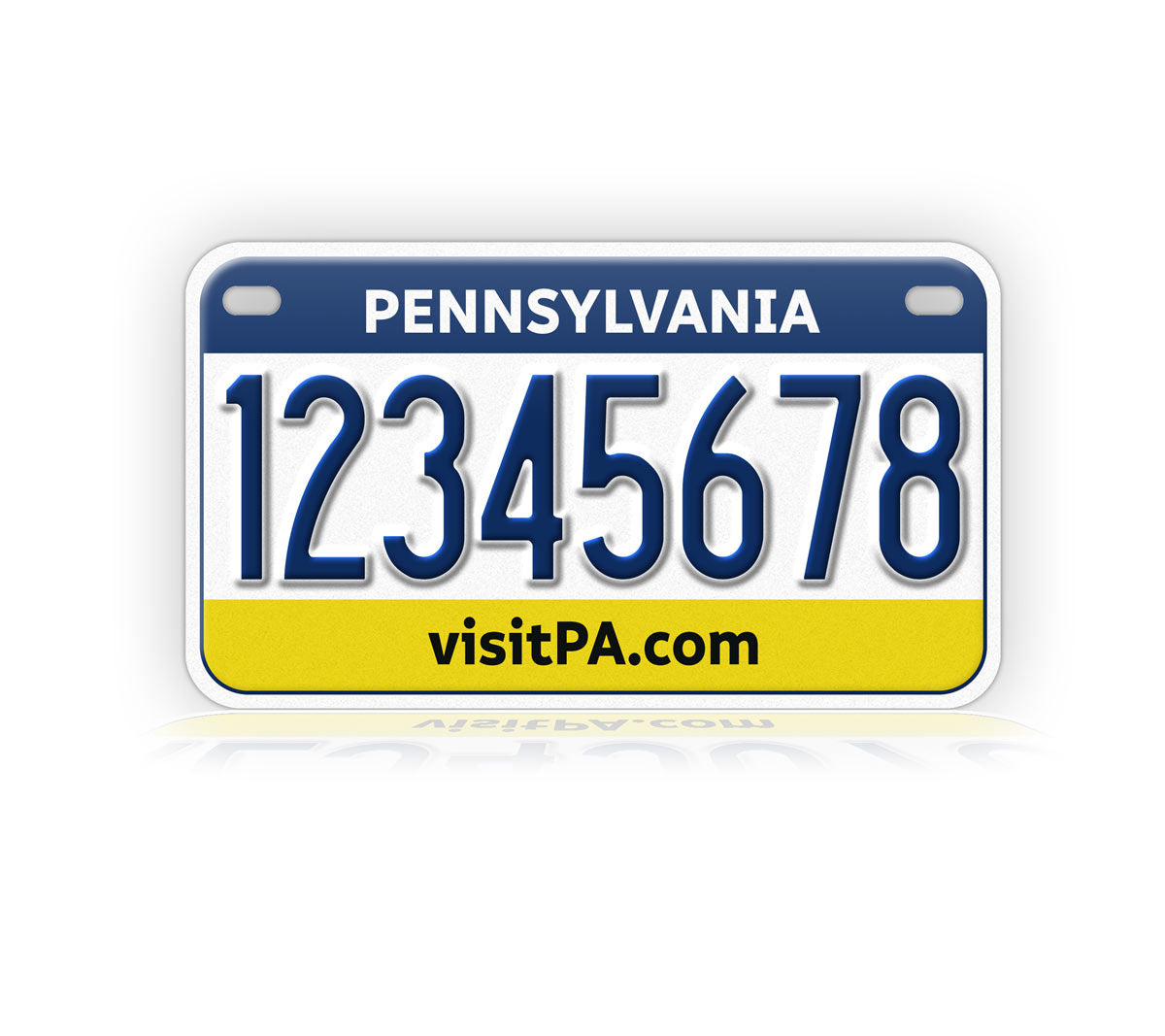 Pennsylvania Motorcycle Novelty Plate