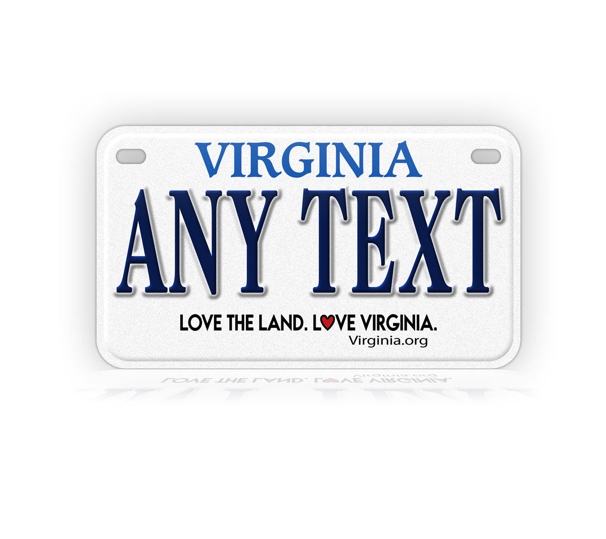 Virginia Motorcycle Novelty Plate