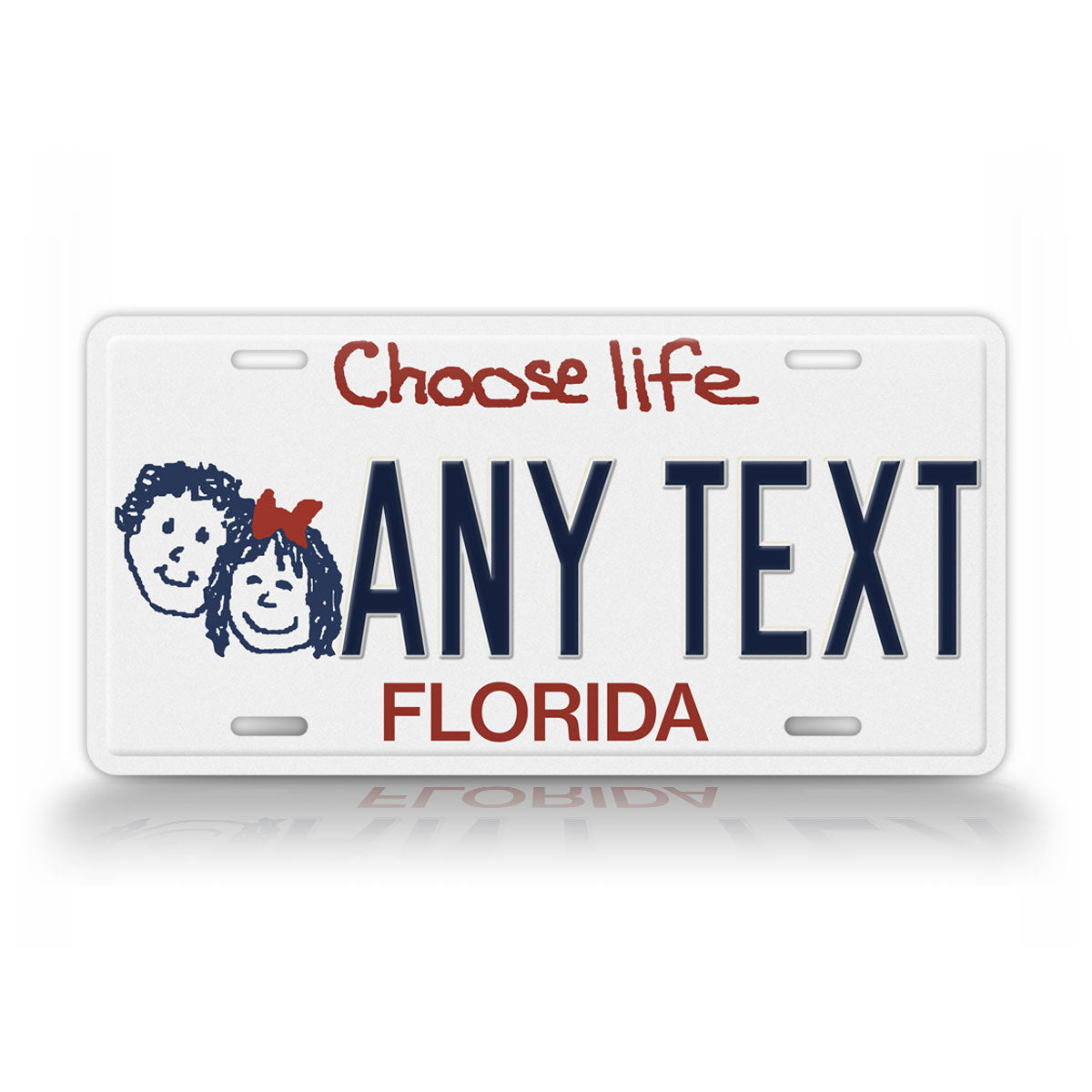 Florida Choose Life Novelty License Plate
