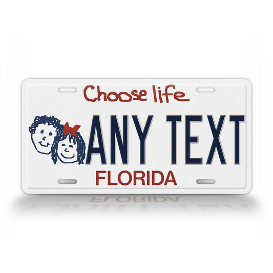 Florida Choose Life Novelty License Plate
