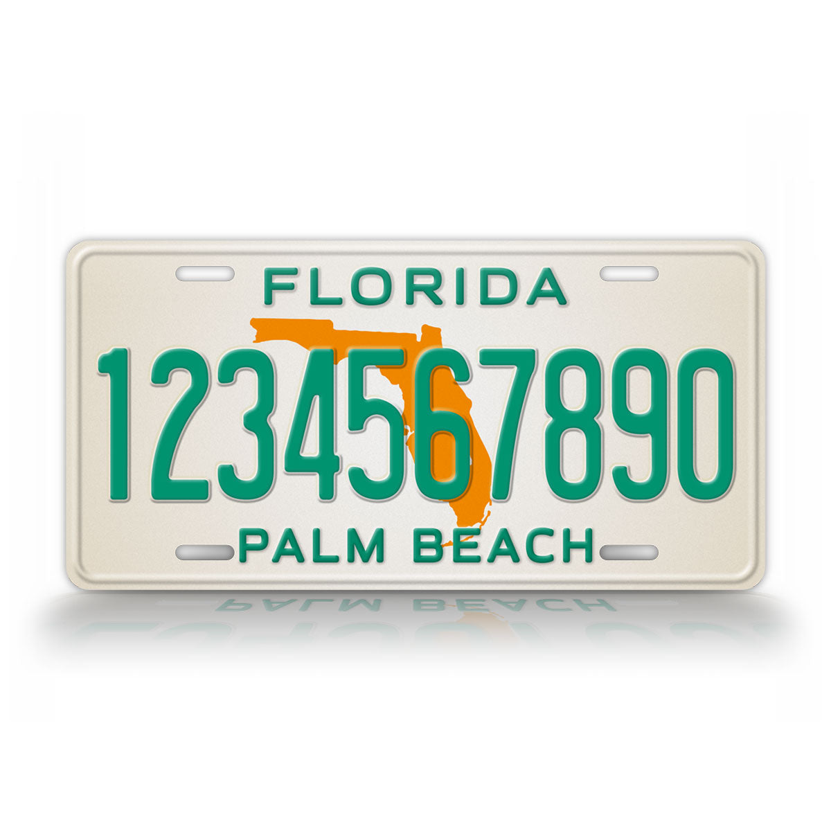 Vintage Florida Novelty License Plate