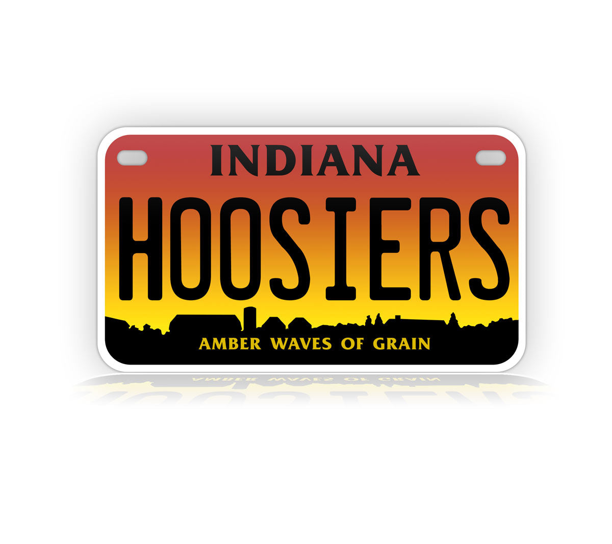 Indiana Motorcycle Novelty Plate