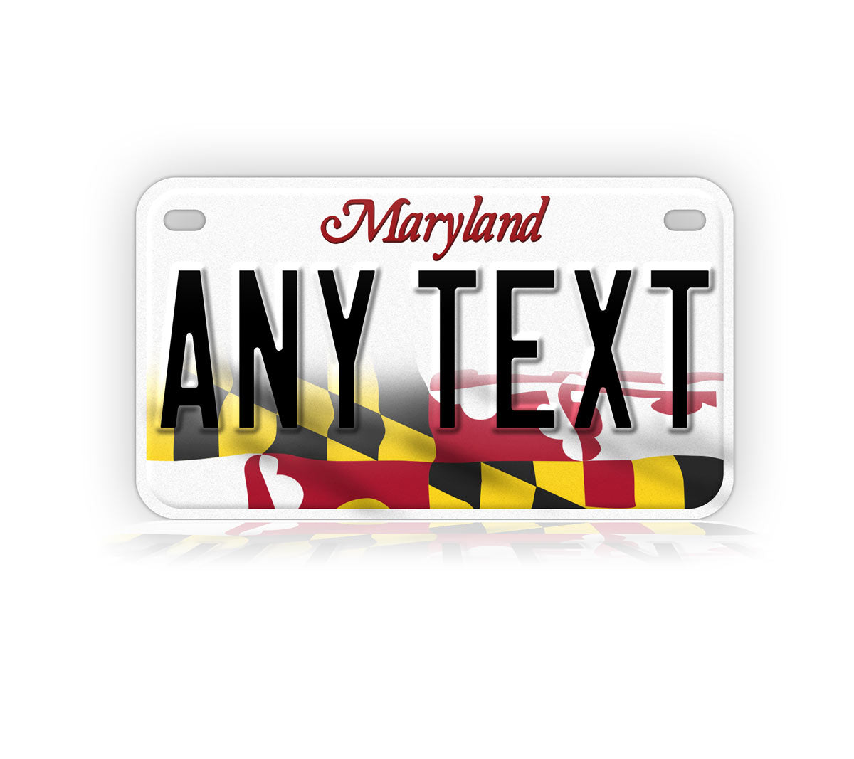 Maryland Proud Motorcycle Novelty Plate