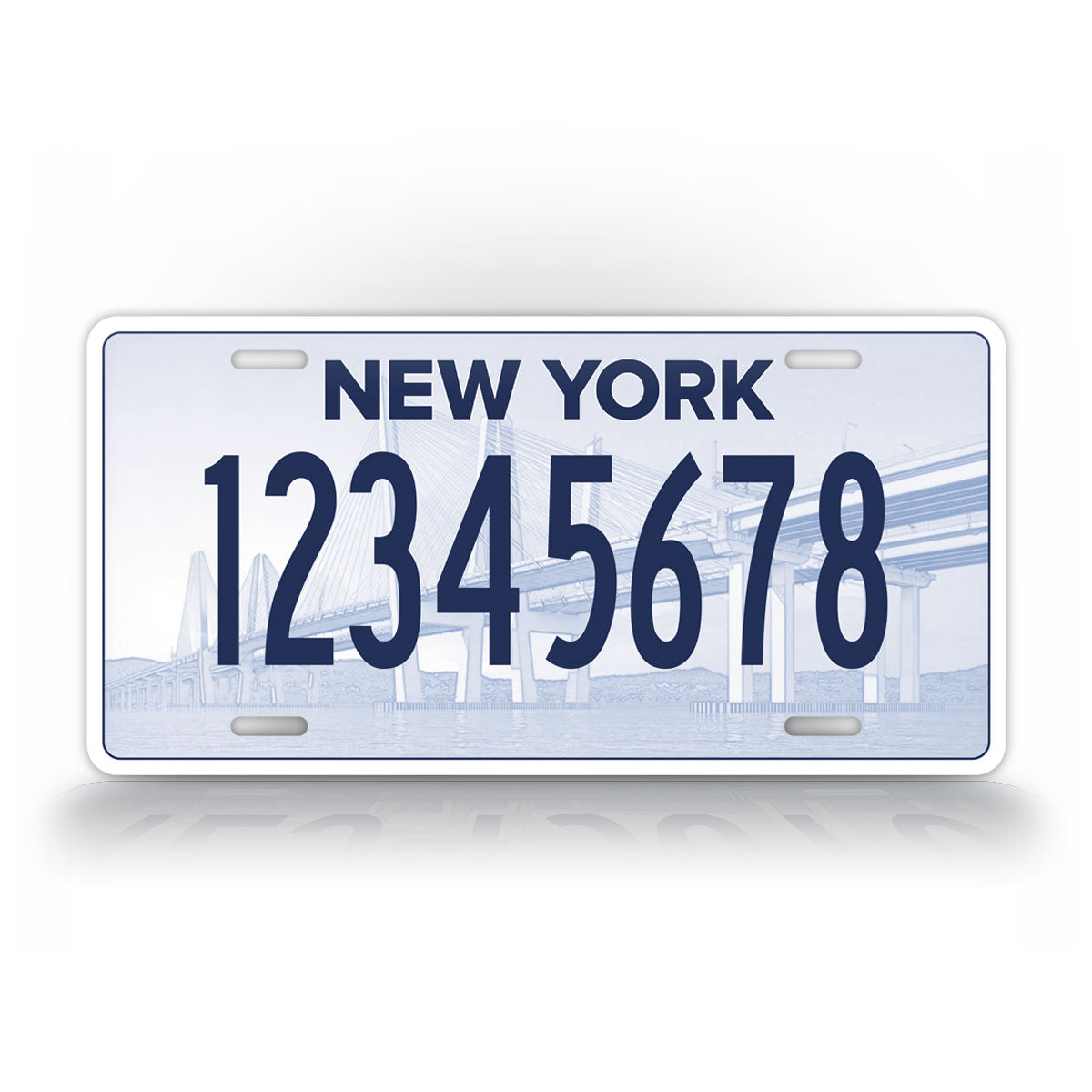 New York "Voting Option Torch" Novelty License Plate