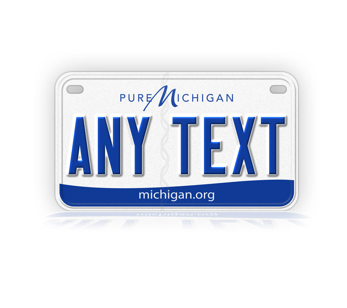 Pure Michigan Motorcycle Novelty Plate