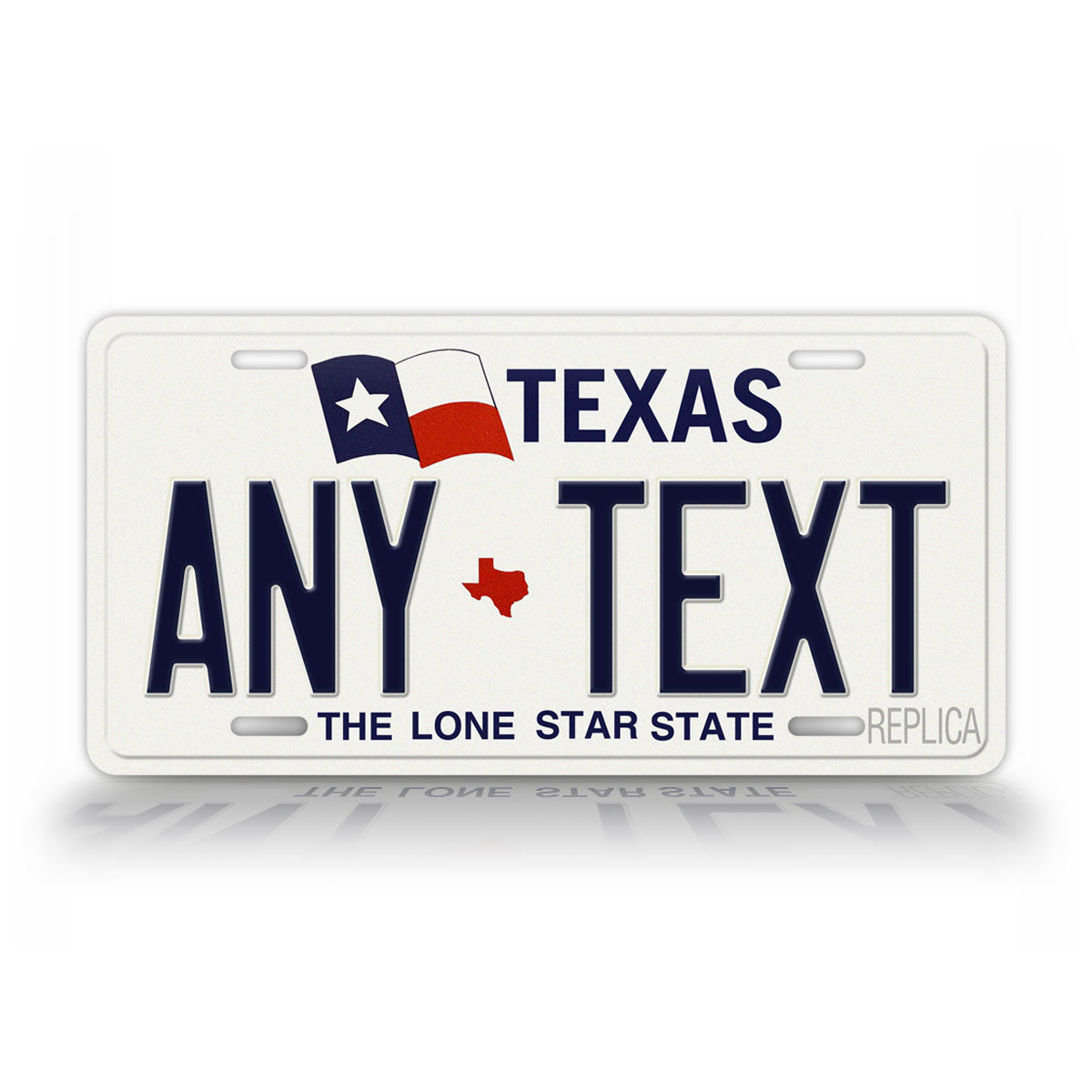 Texas 1990-1995 Novelty License Plate