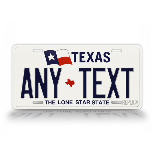 Texas 1990-1995 Novelty License Plate