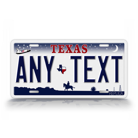 Texas 2000-2009 "Space Shuttle" Novelty License Plate