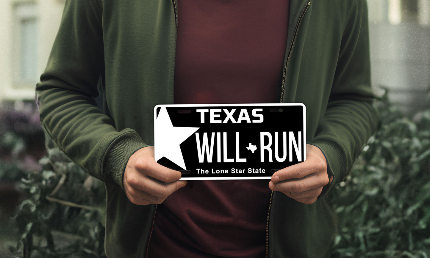 Texas Will Run Novelty License Plate